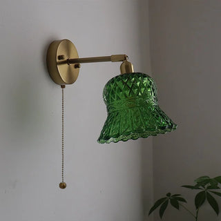 Celako™ Catena Wall Light | Copper Glass Dining Room