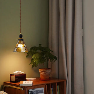 Celako™ Verelo Pendant Light | Glass American Vintage Bedroom Lighting