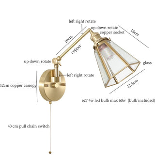 Celako™ Vitraza Wall Light | Tiffany Glass Stone Kitchen Island Lighting