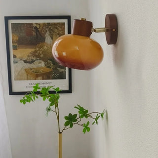 Celako™ Luminis Wall Light | Glass Bedside Lighting
