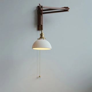 Celako™ Waluna Wall Light | Walnut Wood Living Room Lighting