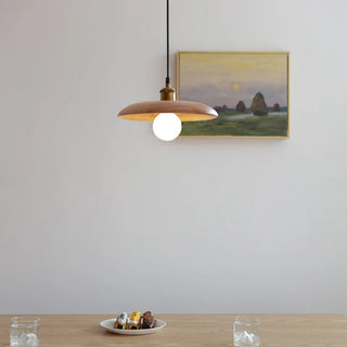 Celako™ Sylvra Pendant Light | Wood Dining Room Lighting