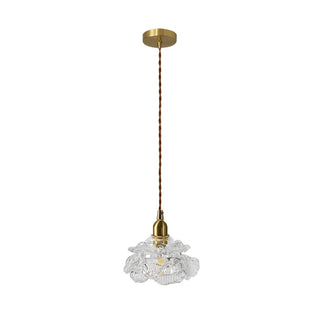 Celako™ Coralys Pendant Light | Glass Stone Bedroom Lighting