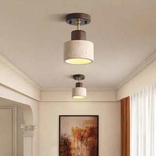 Celako™ Alluvia Ceiling Light | Yellow Travertine Kitchen Island Lighting