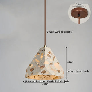 Celako™ Strazzo Pendant Light | Terrazzo Dining Room Lighting