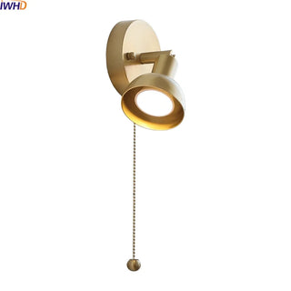 Celako™ Coprina Wall Light | Copper Bedside Lighting