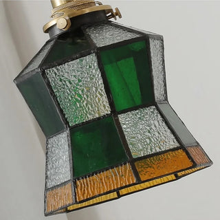 Celako™ Lunaria Pendant Light | Tiffany Vintage Glass Dining Room Lighting