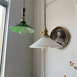 Celako™ Lunare Pendant Light | Glass Stone Bedroom Lighting