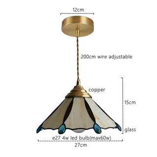 Celako™ Akoya Pendant Light | Glass Dining Room Lighting