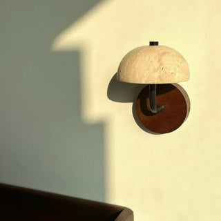 Celako™ Zenolith Wall Light | Travertine Hallway Lighting