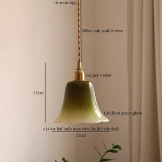Celako™ Vitroza Pendant Light | Glass Bedroom Lighting