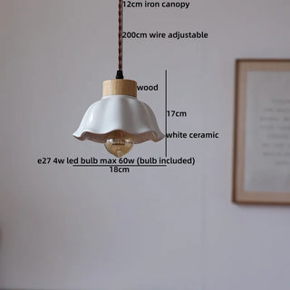 Celako™ Albicera Pendant Light | Ceramic Dining Room Lighting