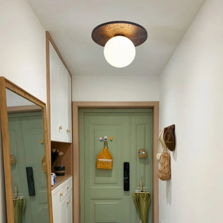 Celako™ Lithora Ceiling Light | Black Travertine Kitchen Island Lighting