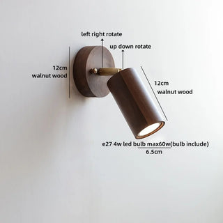 Celako™ Aurelio Wall Light | Ash Wood Bedroom Lighting