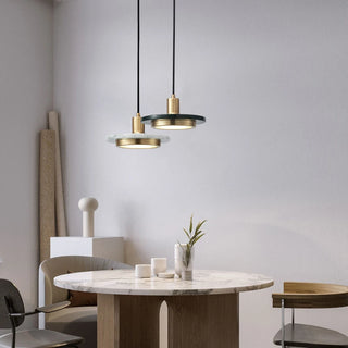 Celako™ Lythos Pendant Light | Marble Copper Dining Room Lighting