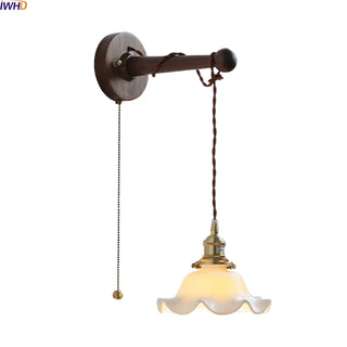 Celako™ Petalia Wall Light | Ceramic Bedroom Lighting