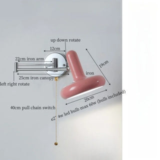 Celako™ Nacera Wall Light | Iron Art Bedroom Lighting