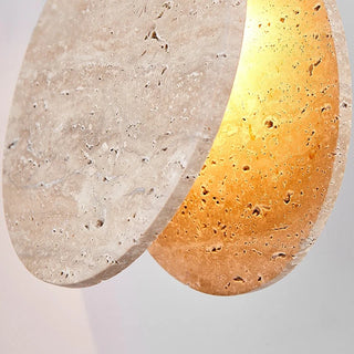 Celako™ Aurtera Pendant Light | Yellow Travertine Kitchen Island Lighting