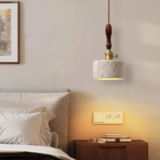 Celako™ Tivera Pendant Light | Yellow Travertine Japan Wabi Sabi