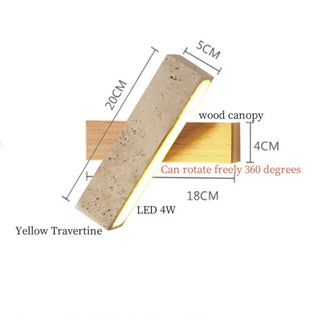 Celako™ Vetaro Wall Light | Glass Terrazzo Bedroom Lighting