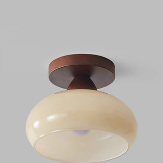 Celako™ Opalo Ceiling Light | Glass Wabi Sabi Style