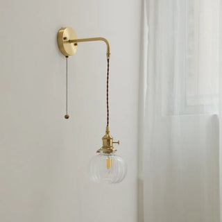 Celako™ Aureglas Wall Light | Glass Bedroom Lighting