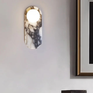 Celako™ Marbelle Wall Light | Bulgari Marble Bedroom Lighting