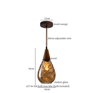 Celako™ Ondula Pendant Light | Glass Kitchen Island Lighting