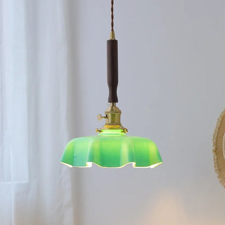 Celako™ Aquarel Pendant Light | Blue Glass Bedroom Lighting