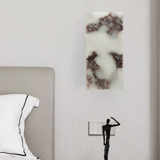 Celako™ Cavari Wall Light | Stone Bedside Lighting
