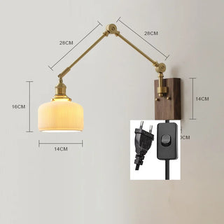 Celako™ Kirin Wall Light | Copper Bedroom Lighting