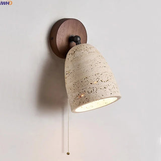 Celako™ Auretrine Wall Light | Yellow Travertine Living Room Lighting