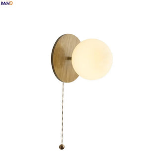 Celako™ Opalon Wall Light | Glass Modern Style Bedroom Lighting
