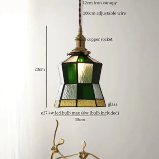 Celako™ Cupreous Pendant Light | Glass Kitchen Island Lighting