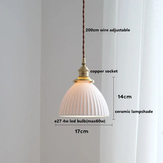 Celako™ Cervine Pendant Light | Ceramic Dining Room Lighting