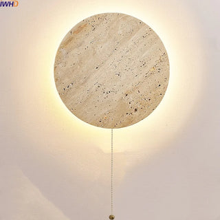 Celako™ Travertine Wall Light | Travertine Living Room Lighting