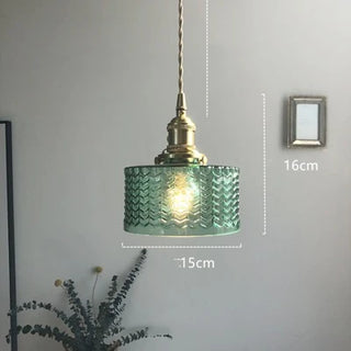 Celako™ Viridia Pendant Light | Glass Dining Room Lighting