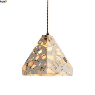 Celako™ Serazo Pendant Light | Terrazzo Bedroom Lighting