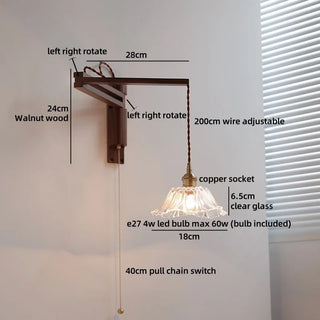 Celako™ Aureole Wall Light | Glass Living Room Lighting