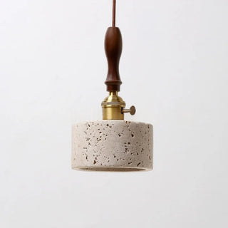 Celako™ Sabuline Pendant Light | Yellow Travertine Wabi Sabi