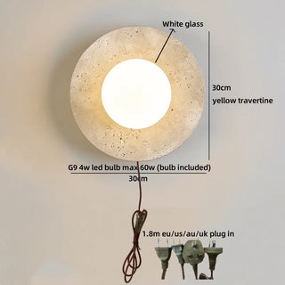 Celako™ Calizo Wall Light | Glass Bedside Lighting