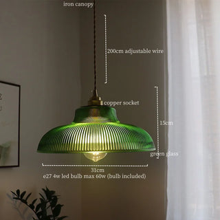 Celako™ Auriglas Pendant Light | Copper Glass Kitchen Island Lighting
