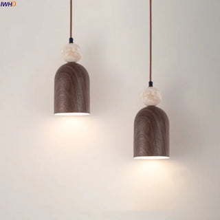 Celako™ Livoro Pendant Light | Yellow Travertine Bedroom Lighting
