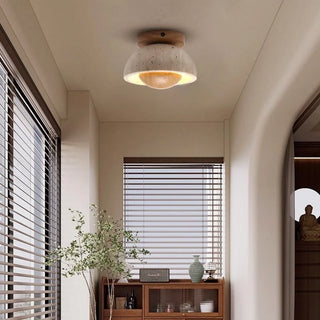 Celako™ Traviso Ceiling Light | Travertine Hallway Lighting