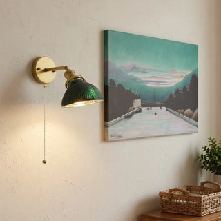 Celako™ Viridion Wall Light | Green Glass Stone Kitchen Island Lighting