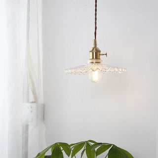 Celako™ Plissette Pendant Light | Glass Nordic Minimalism