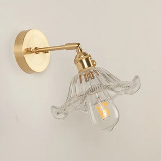 Celako™ Lustris Wall Light | Copper Glass Bedroom Lighting