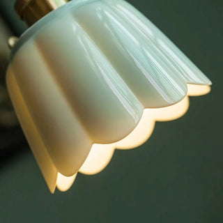 Celako™ Nymphaea Pendant Light | Ceramic Dining Room Lighting