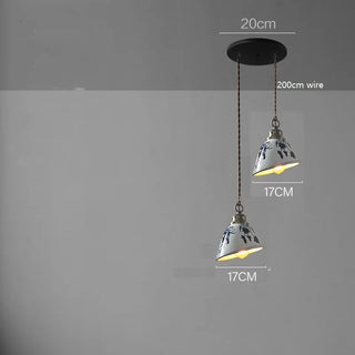 Celako™ Aurelie Pendant Light | Ceramic Dining Room Lighting