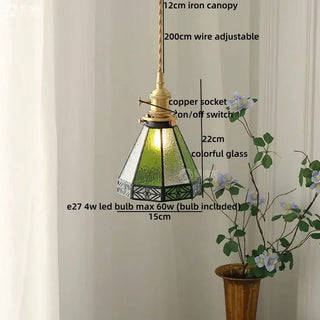 Celako™ Vitrumia Pendant Light | Glass Bedroom Lighting